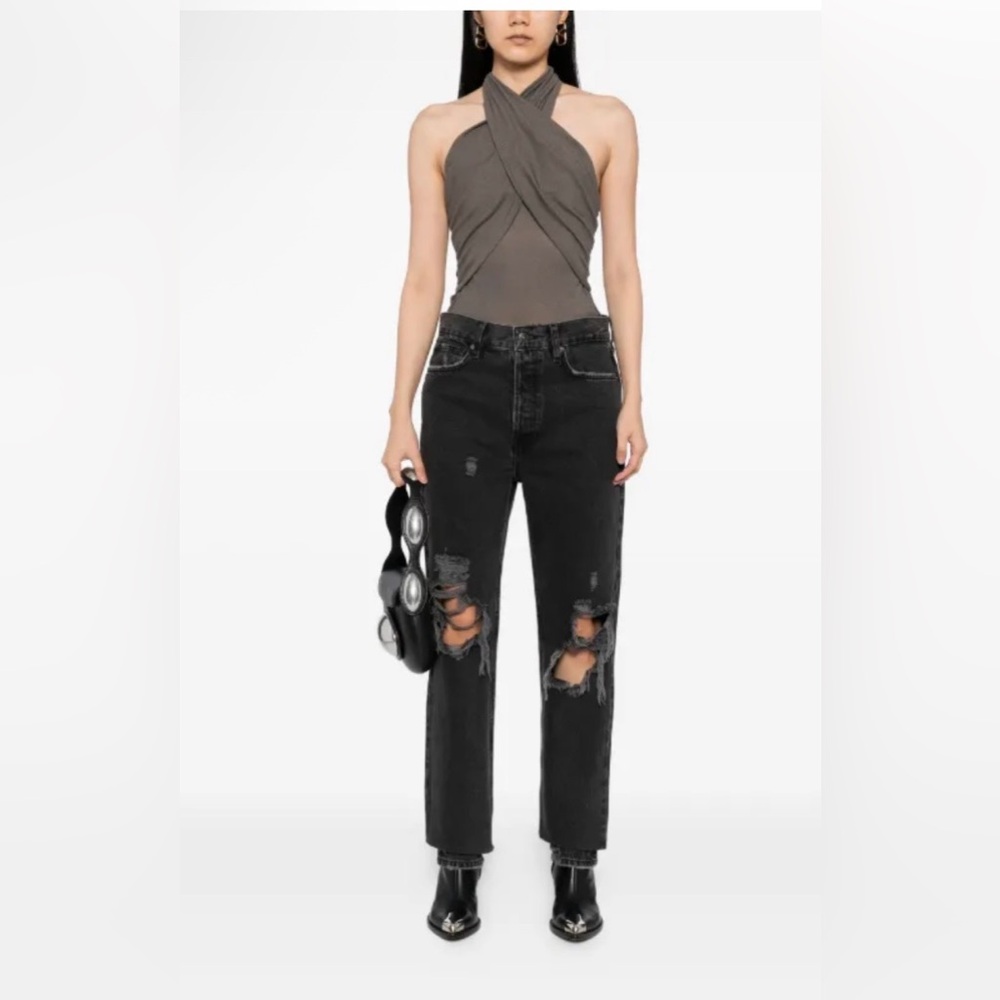 NWOT We the free! Charcoal Distressed Jeans.. Size 26 - Picture 1 of 14
